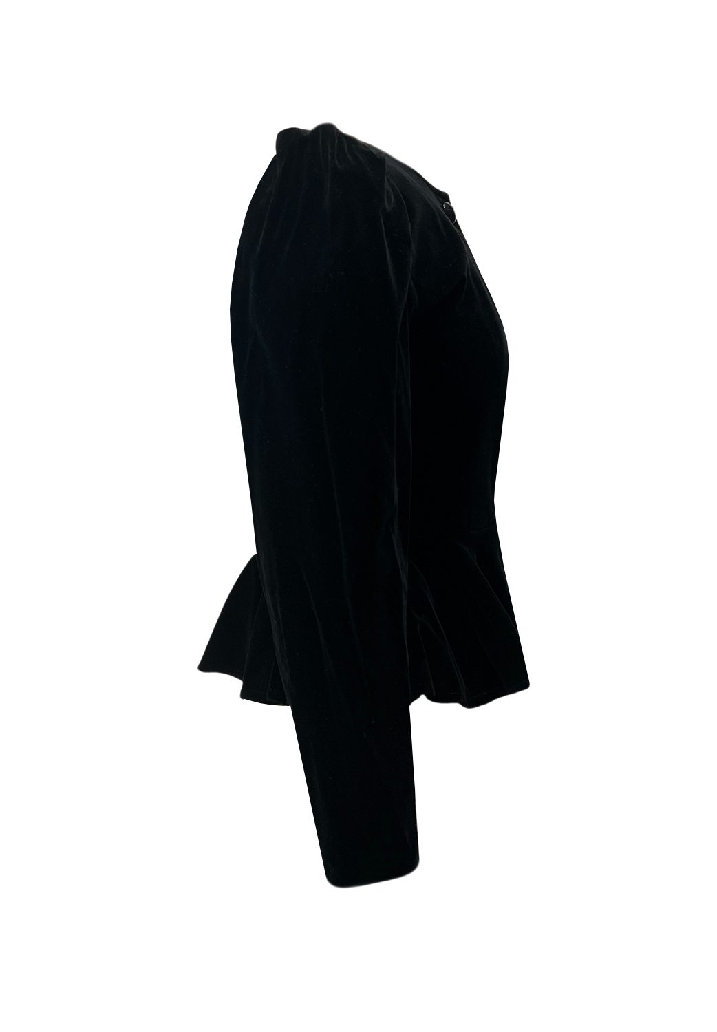 Yves Saint Laurent Black Velvet Jacket