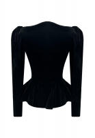 Yves Saint Laurent Black Velvet Jacket