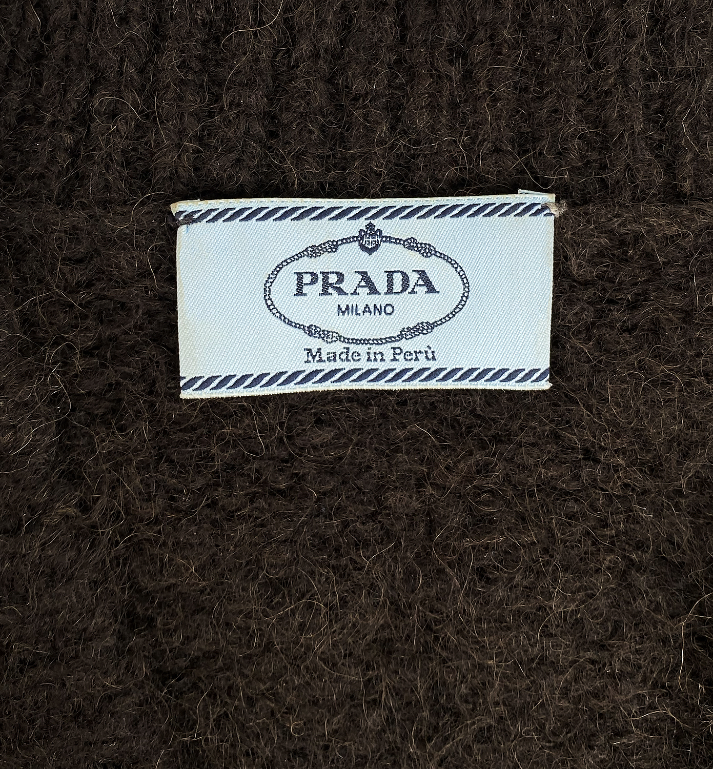 Prada Brown Cardigan
