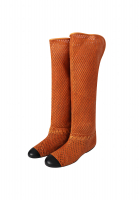 Chanel Brown Boots With Perforations