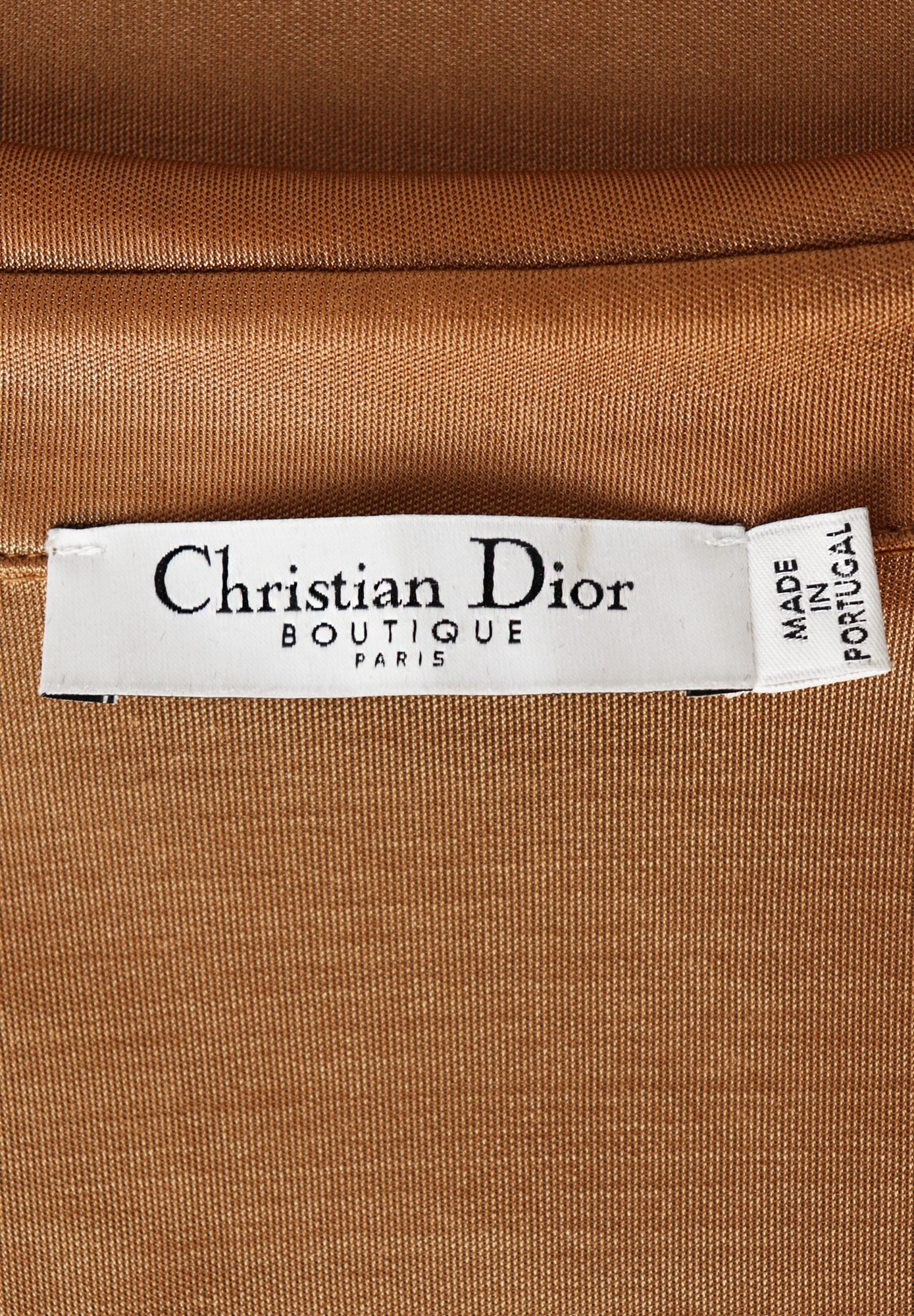 Christian Dior Golden Blouse