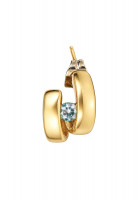 Pierre Lang Miniature Earrings with Crystals