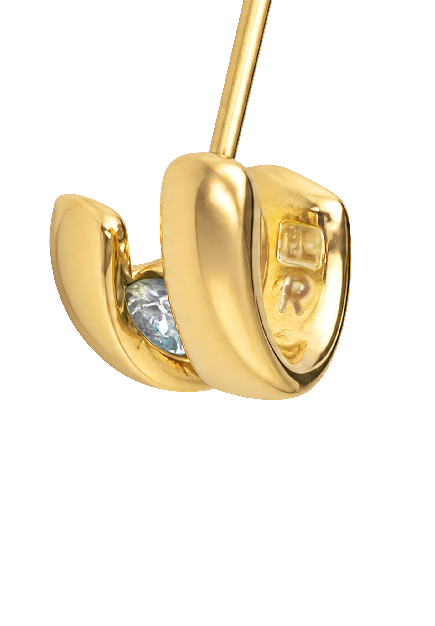Pierre Lang Miniature Earrings with Crystals