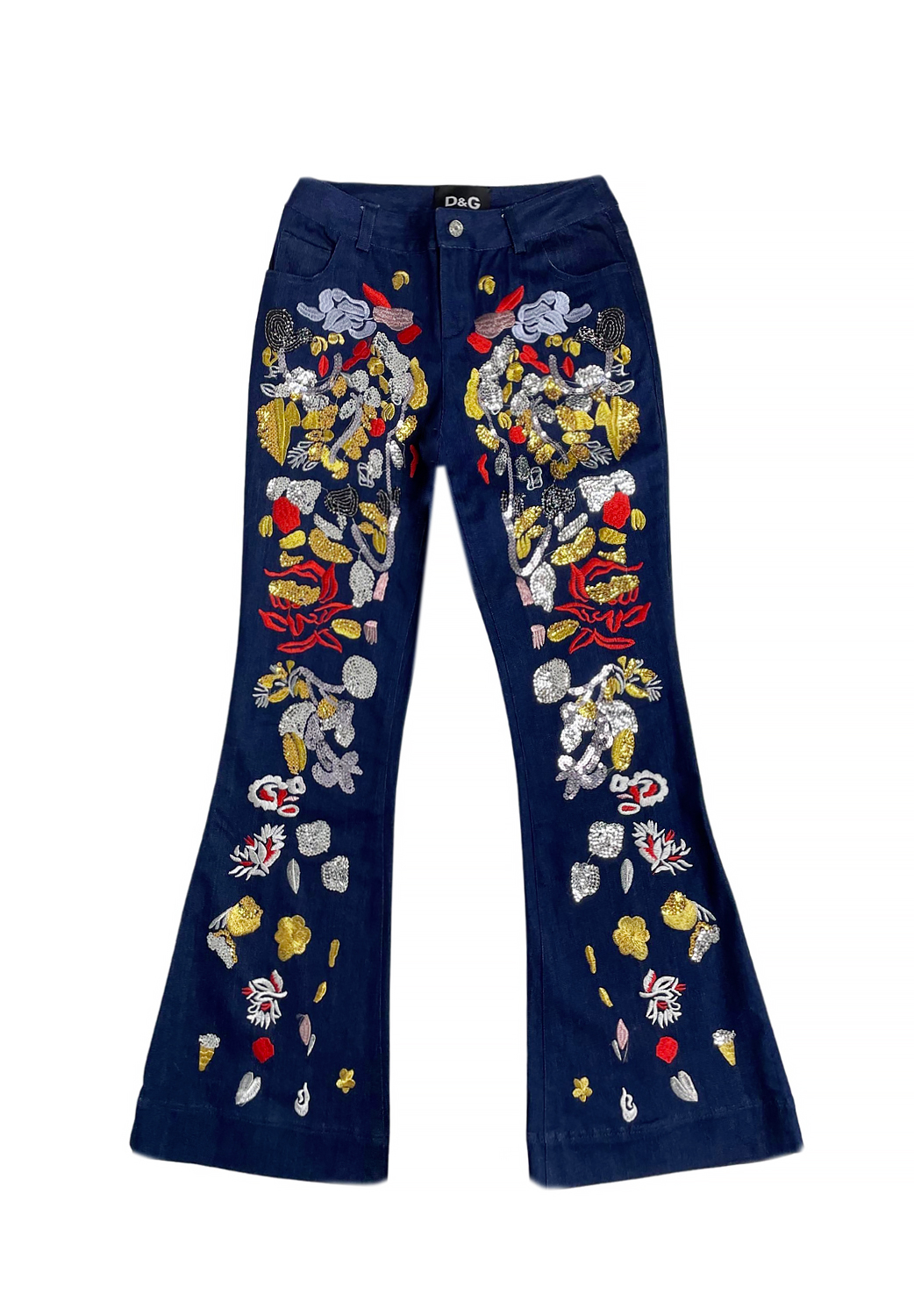 Dolce&Gabbana Embroidered Jeans