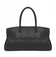 Black Hermes Birkin Shoulder Bag 42