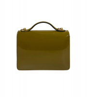 Louis Vuitton Monceau Olive Patent Leather Bag