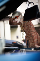 Chanel Gold Chain Logo Necklace