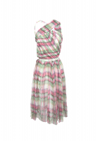 John Galliano Plaid Dress