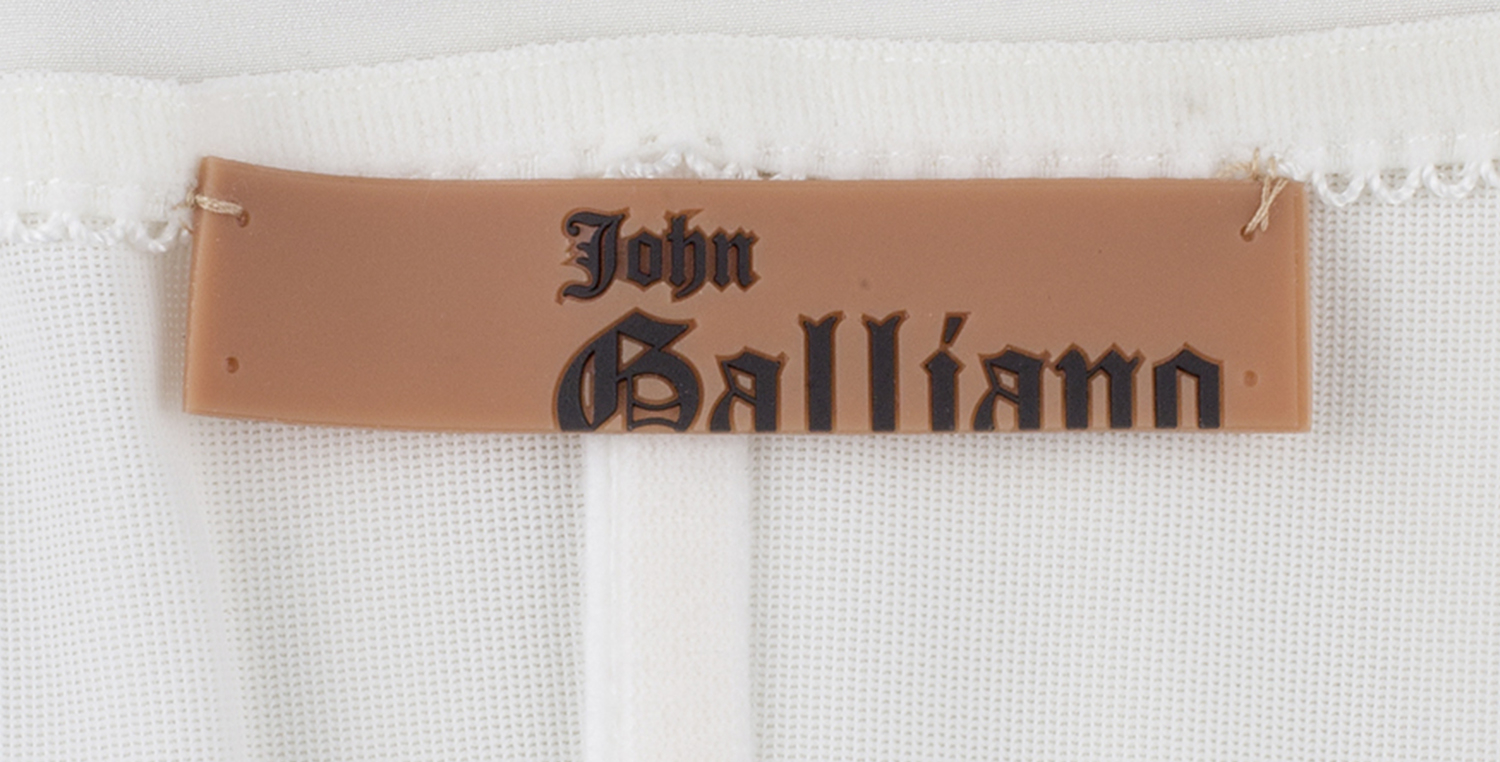 John Galliano Plaid Dress