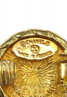 Chanel Logo Clip-On Earrings