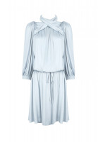 Chanel Silk Dress With Draping