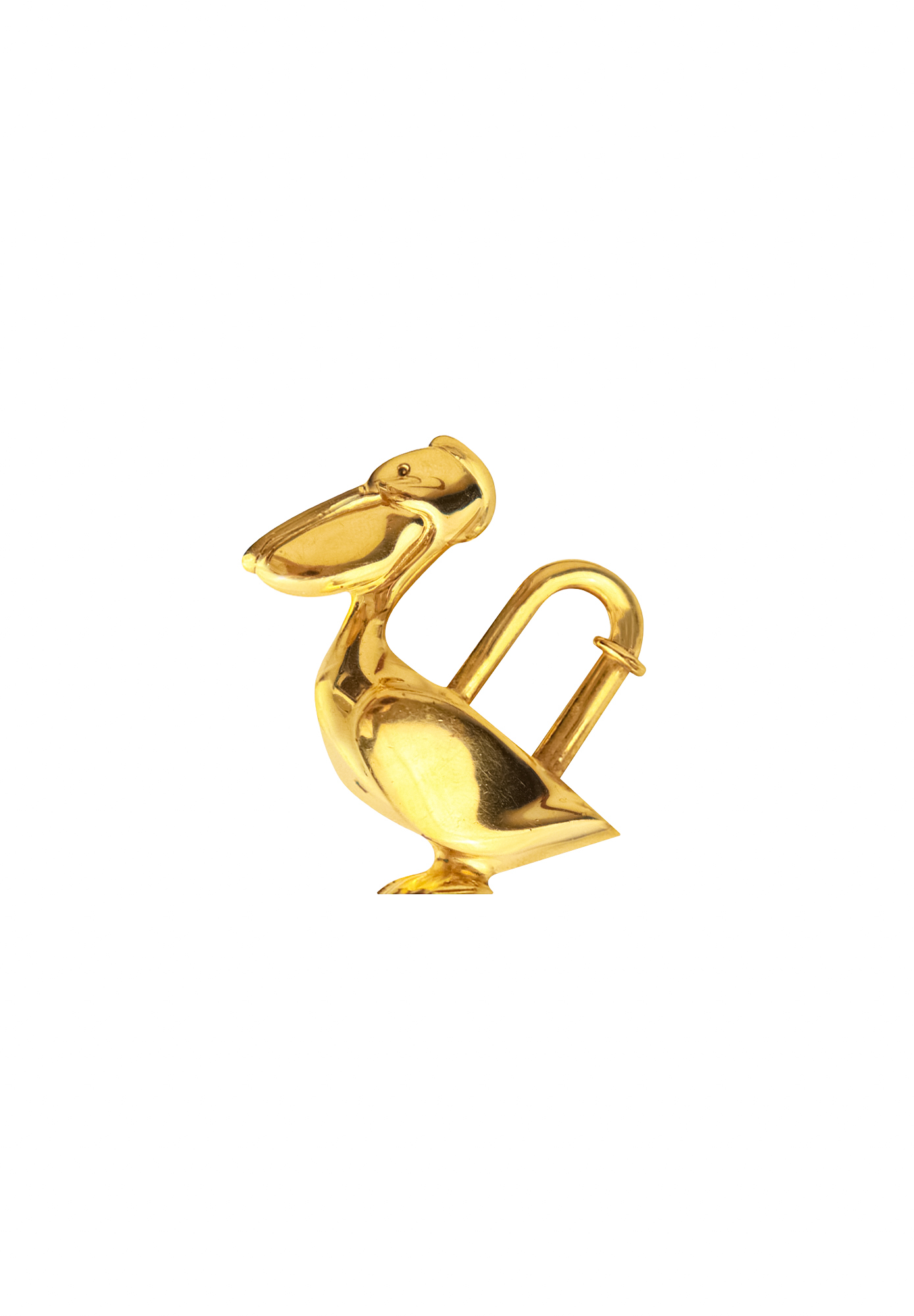 Hermès Cadena Pelican Pendant