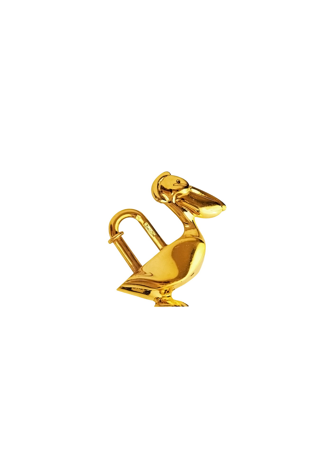 Hermès Cadena Pelican Pendant