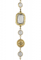 Chanel Rectangle Crystals Necklace