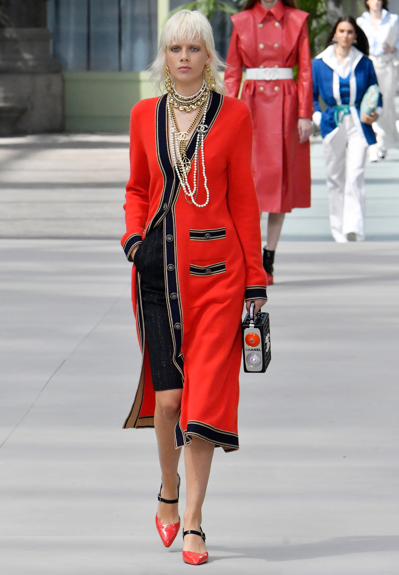 Chanel Long Cashmere Cardigan