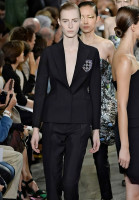 Christian Dior Navy Blue Jacket With Embroidery