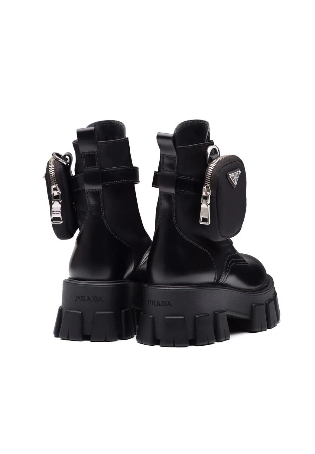 Prada Monolith Combat Boots