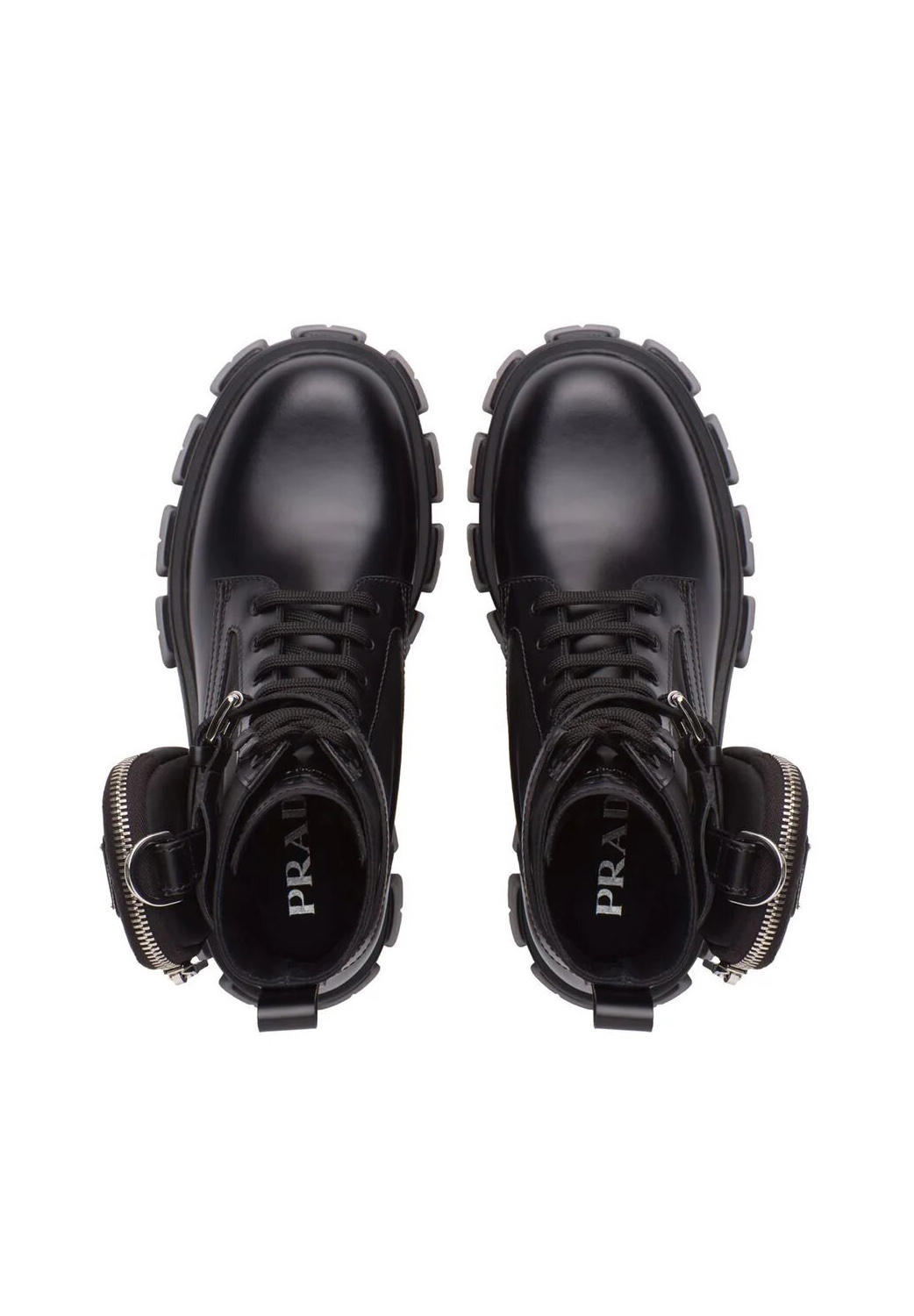 Prada Monolith Combat Boots