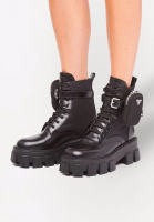 Prada Monolith Combat Boots