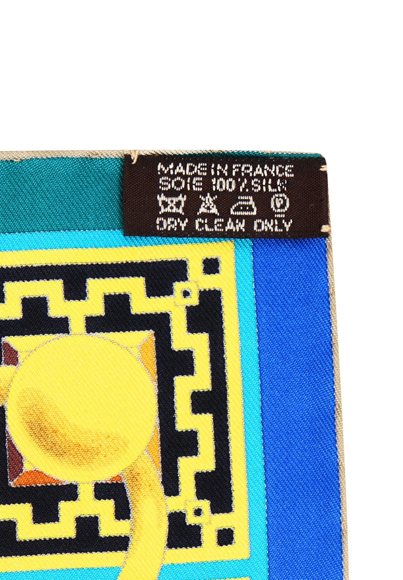 Hermès Colliers de Chiens Silk Scarf