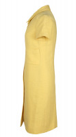 Chanel Pale Yellow Tweed Dress