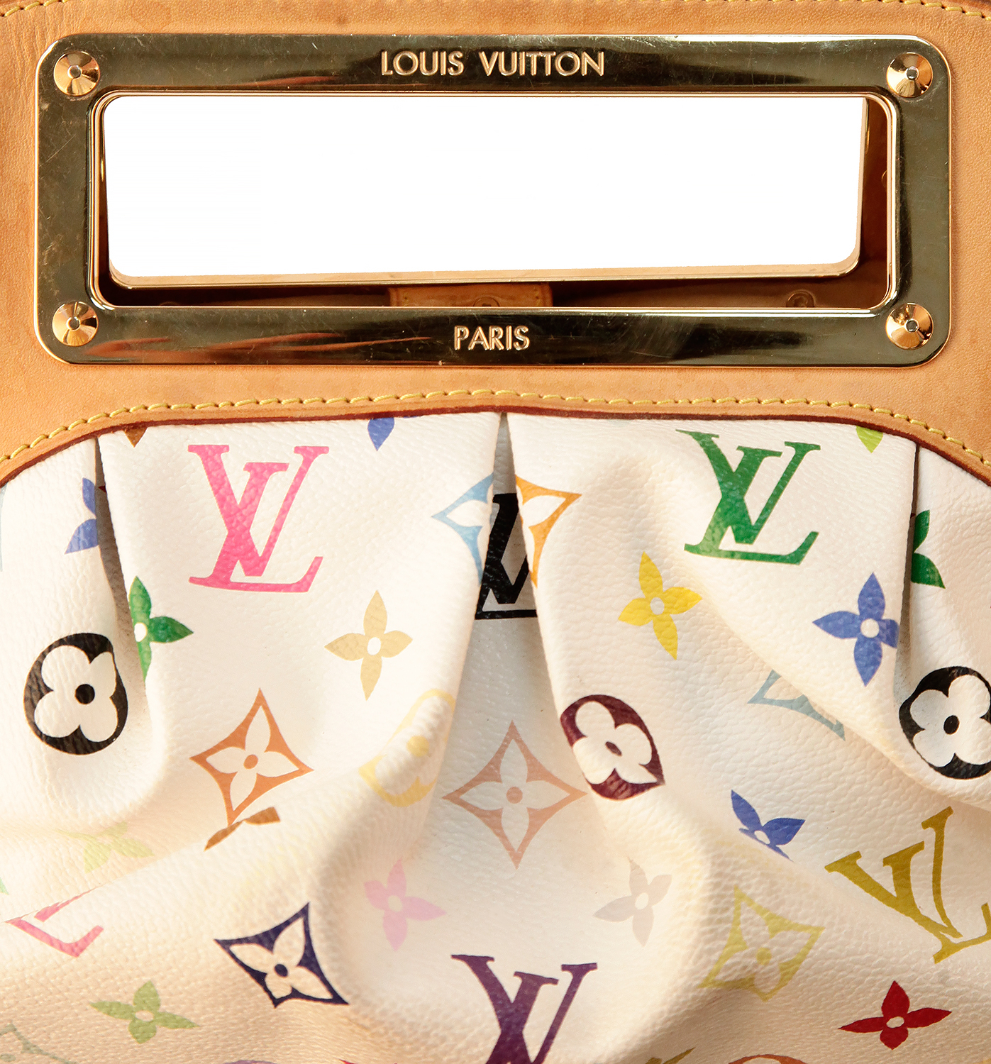 Louis Vuitton White Monogram Multicolor Bag