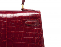 Hermès Mini Kelly 20 Crocodile Porosus Bag
