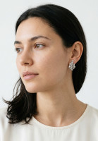 Renoir Leaf Clip-on Earrings