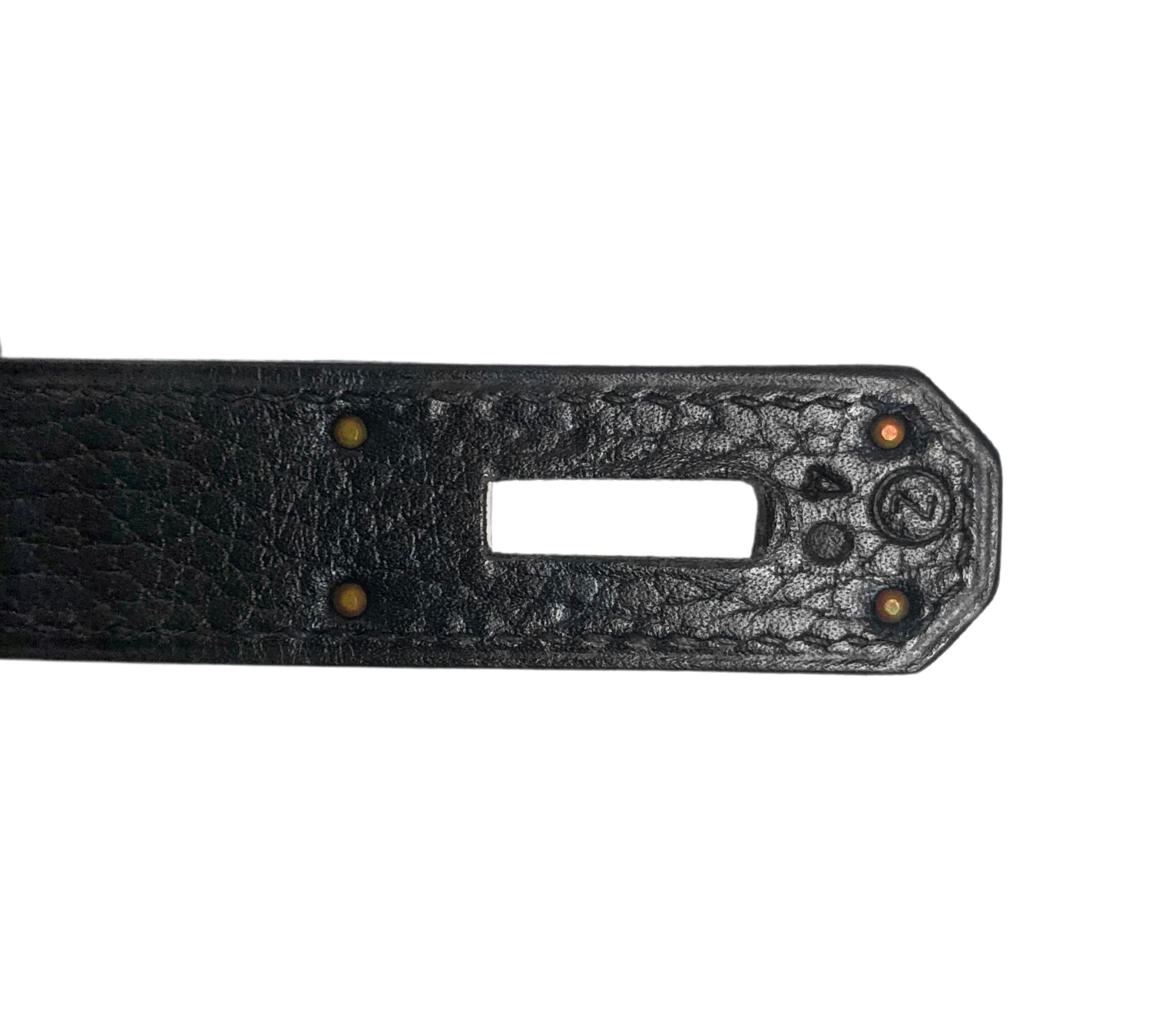 Hermès Kelly 40 Noir Ardennes Bag