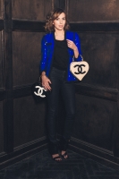 Chanel Patent Leather Heart Handbag