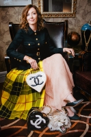 Chanel Patent Leather Heart Handbag