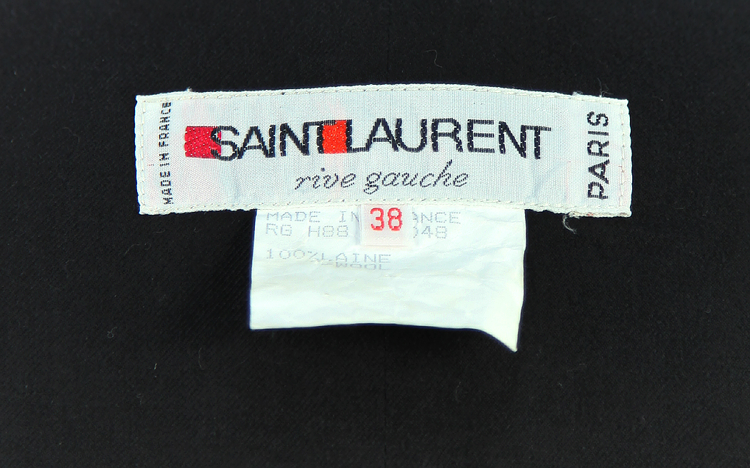 Yves Saint Laurent Wool Cape