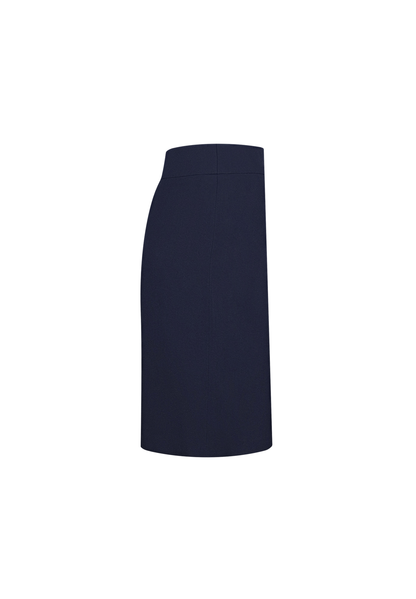 Chanel Navy Blue Wool Skirt