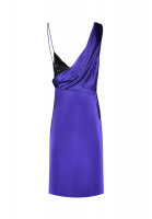Purple Asymmetric Christian Dior Dress