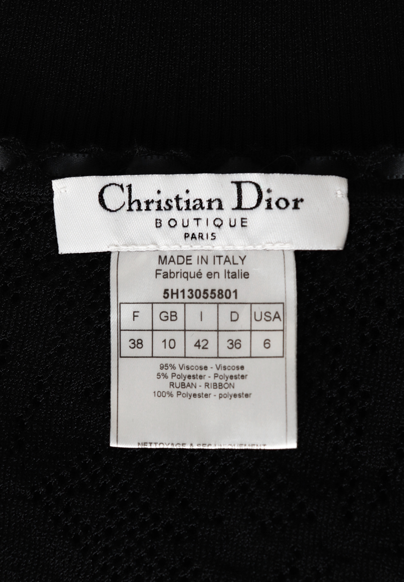 Christian Dior Lace Jumper