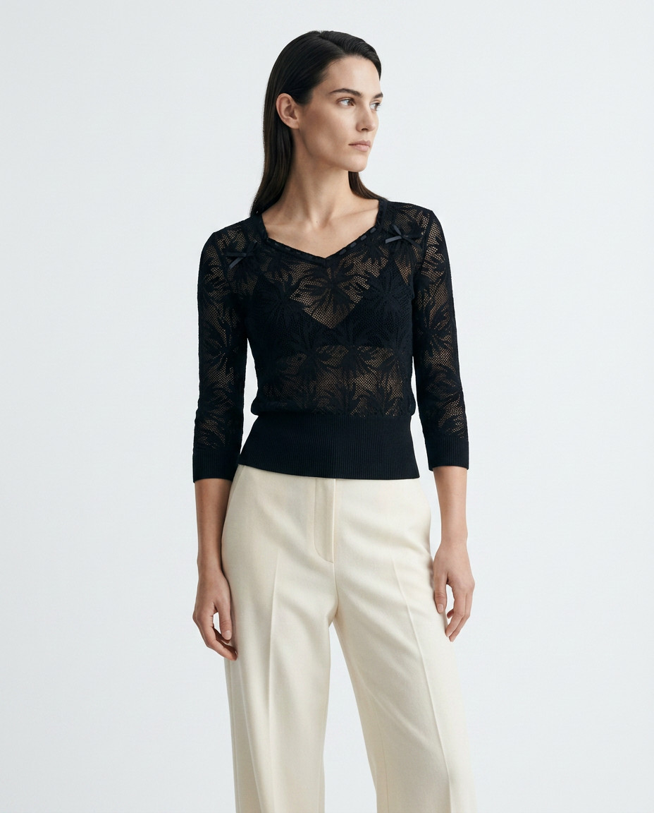 Christian Dior Lace Jumper