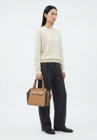 Fendi Pequin Boston Tote Bag