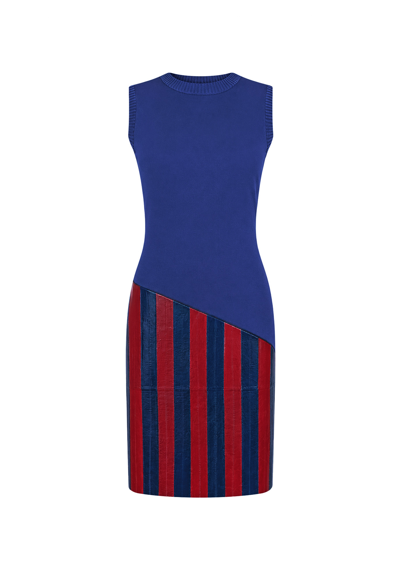 Louis Vuitton Dress with Leather Applique