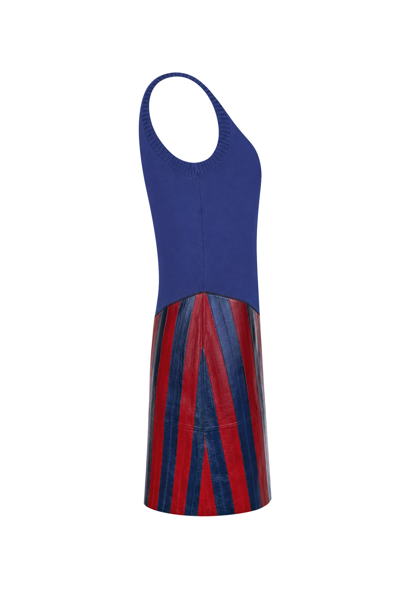 Louis Vuitton Dress with Leather Applique