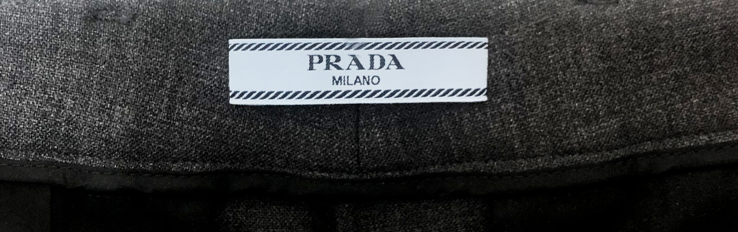 Prada Grey Trousers