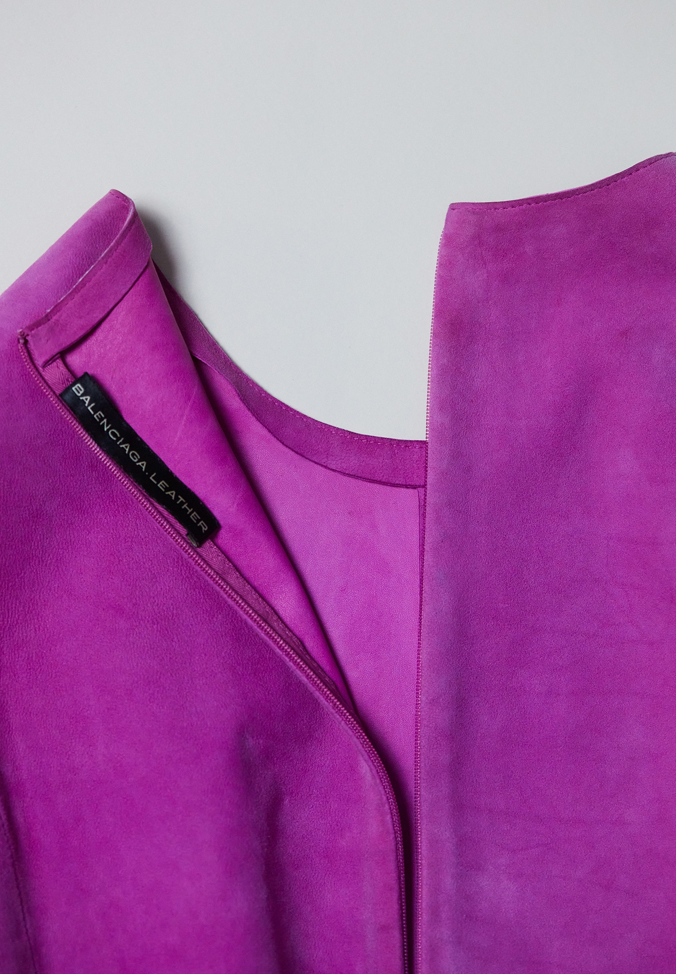 Balenciaga Suede Dress