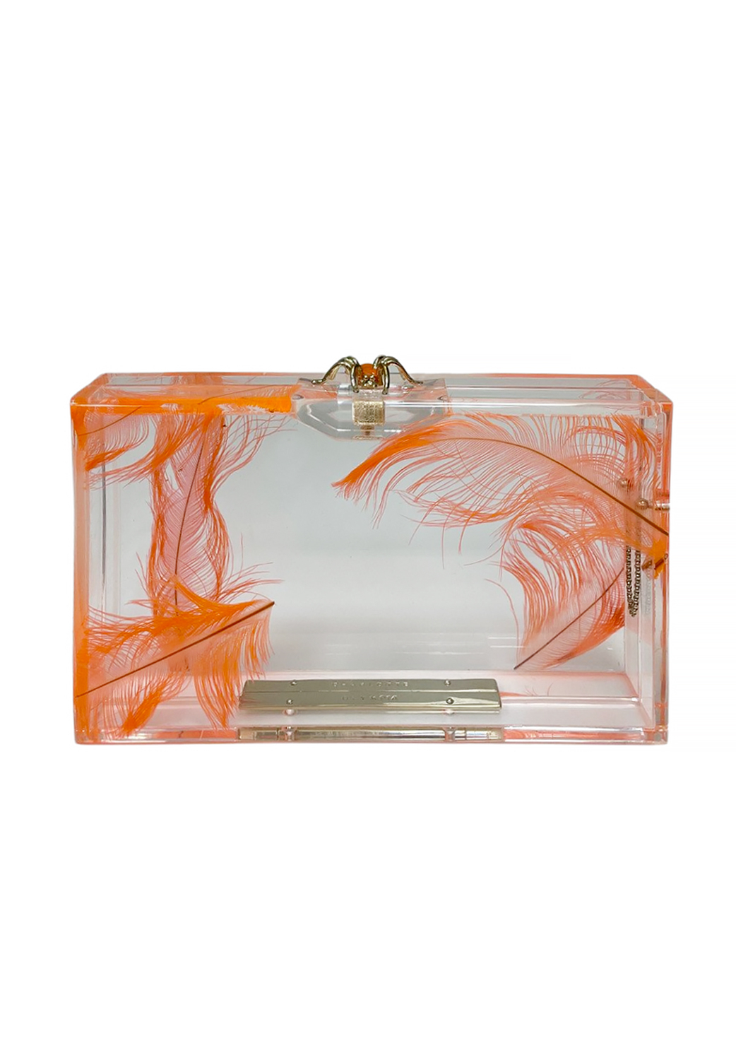 Charlotte Olympia Feather Clutch