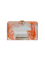 Charlotte Olympia Feather Clutch