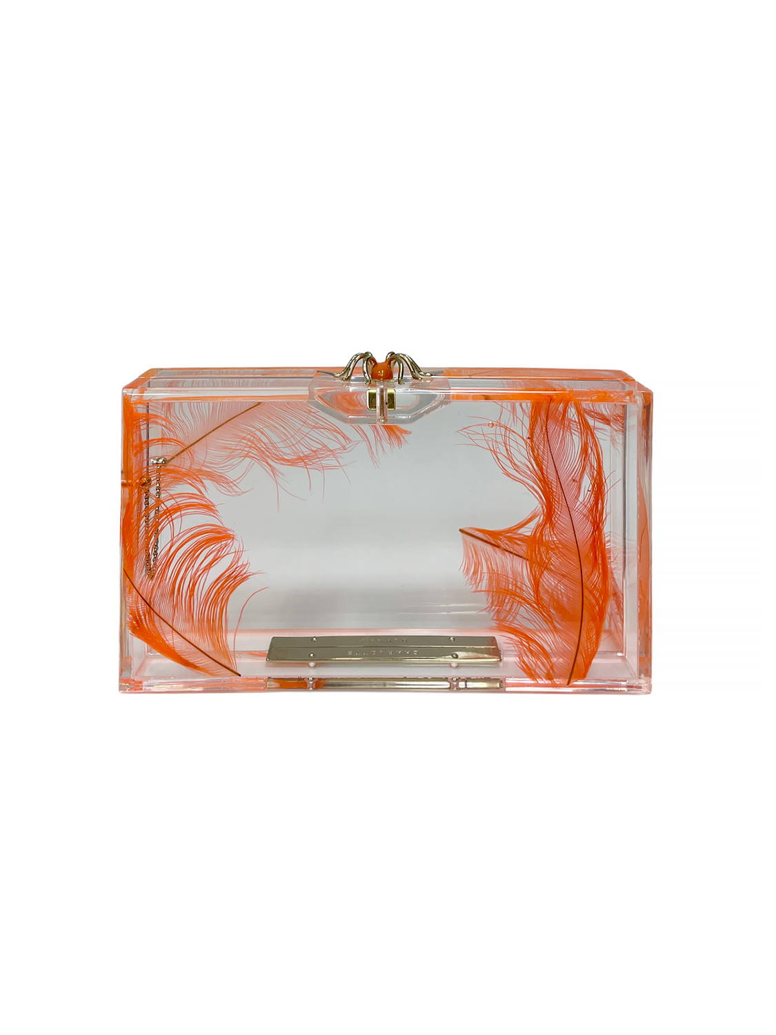 Charlotte Olympia Feather Clutch