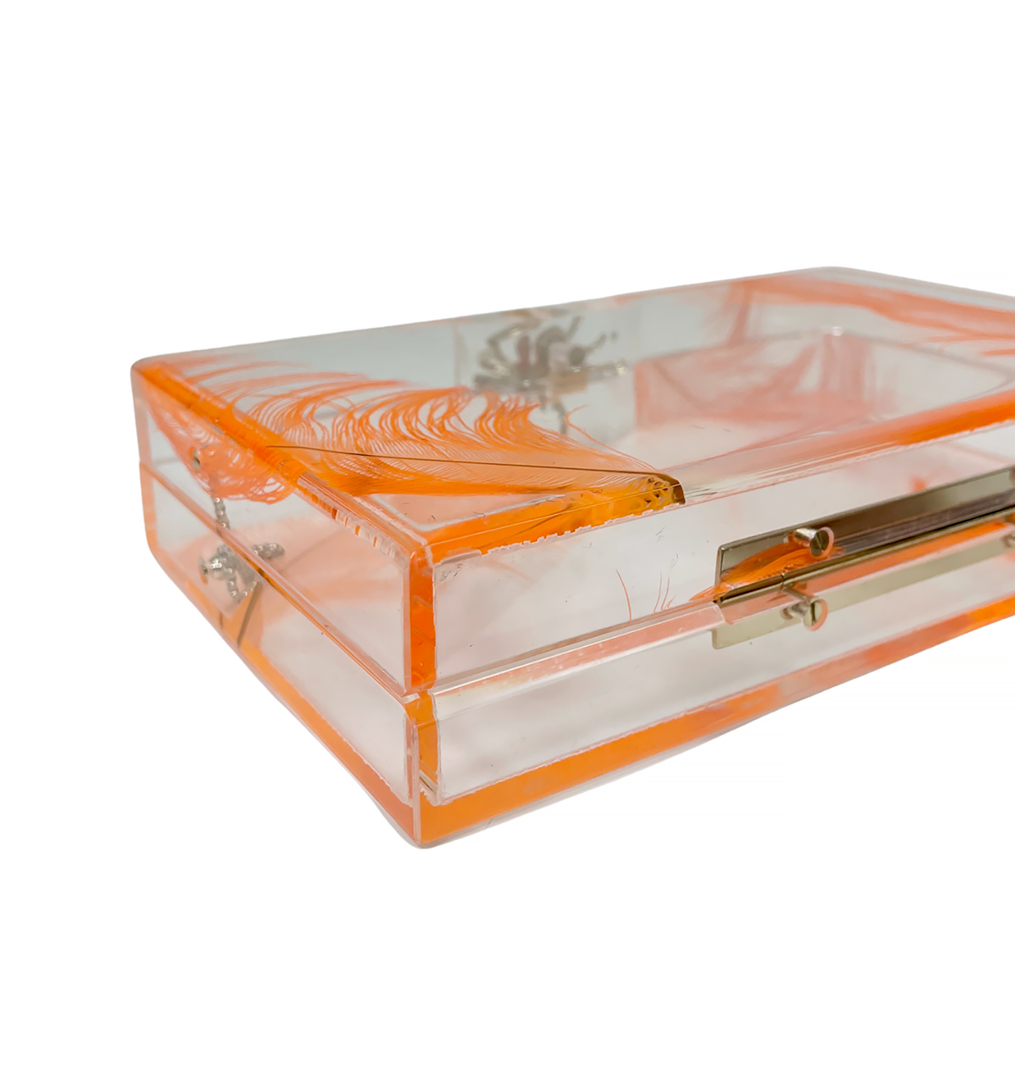 Charlotte Olympia Feather Clutch