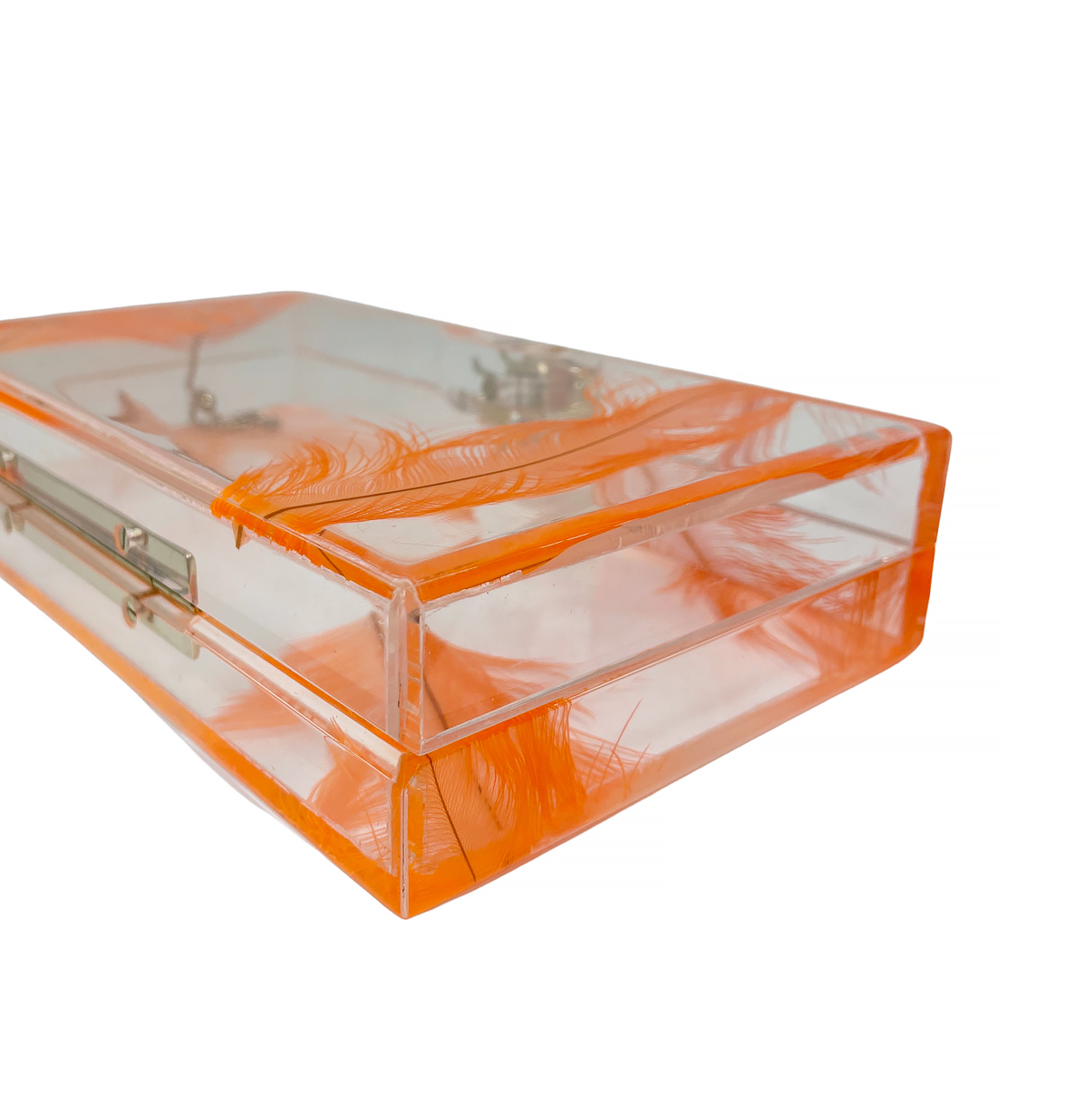 Charlotte Olympia Feather Clutch