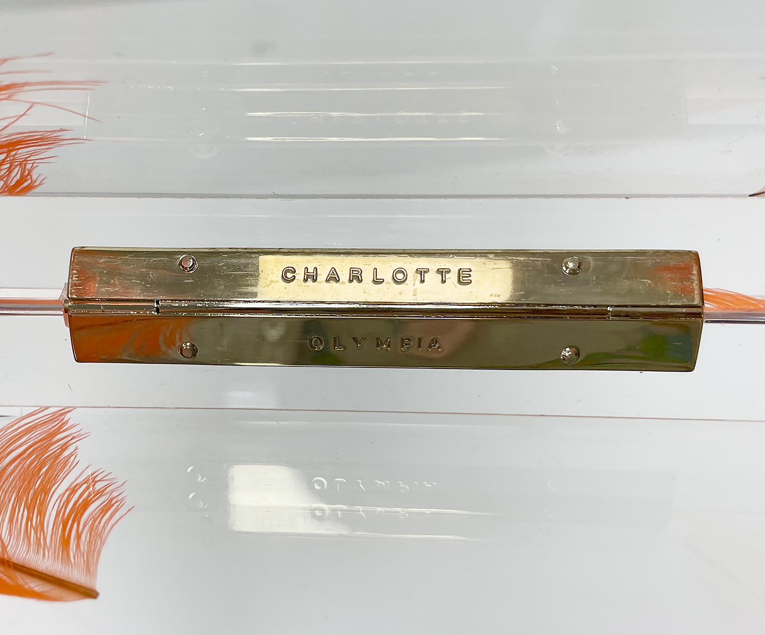 Charlotte Olympia Feather Clutch