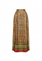 Saint Laurent Gold Ornament Skirt