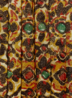 Saint Laurent Gold Ornament Skirt