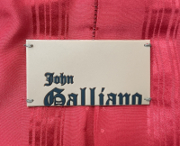  John Galliano Red Jacket